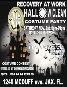 HALLOWCLEAN Costume Party