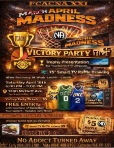 Basketball Tournament Victory Party @ Recovery At Work