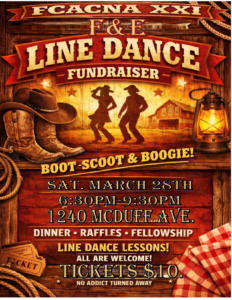 Line Dance Fundraiser