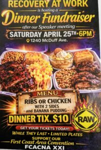 RAW Dinner Fundraiser