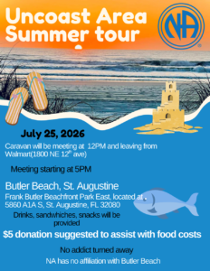 Uncoast Area Summer Tour @ Frank Butler Beachfront Park East, Butler Beach, St Augusine